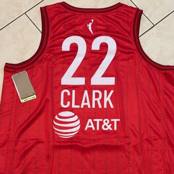 Indiana Fever WNBA Caitlin Clark Basketball Jersey # 22 , Unisex - Picture 2 of 13